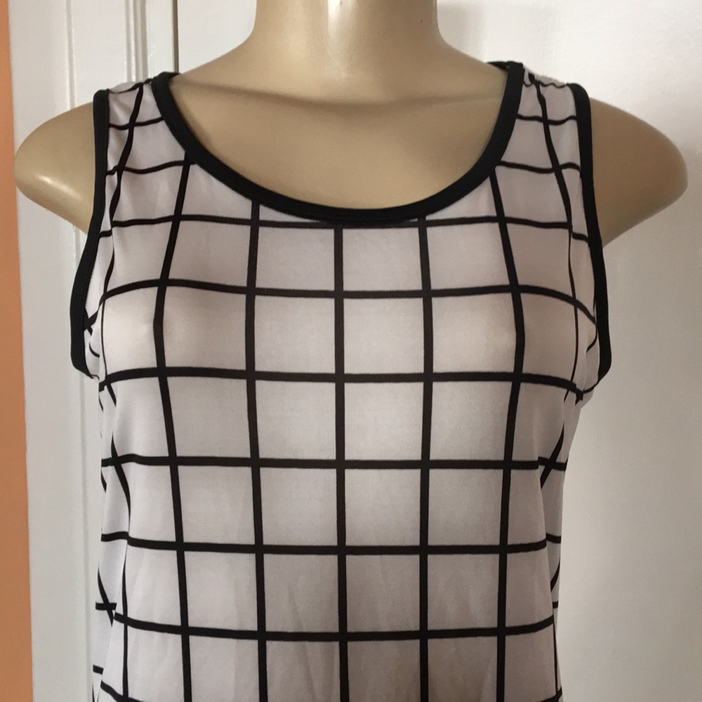 Checkered Mini Dress - Picture 2 of 4